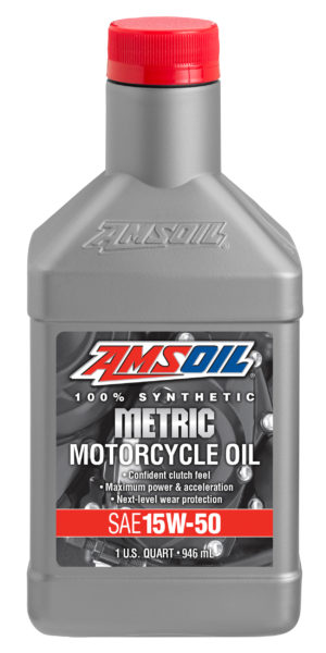 15W-50 Synthetic Metric Motorcycle Oil